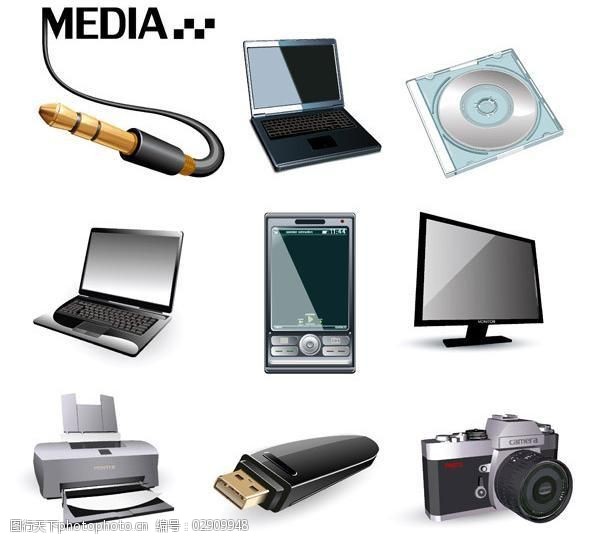 數(shù)碼產(chǎn)品圖標(biāo) 融合功能與美學(xué)的視覺符號(hào)